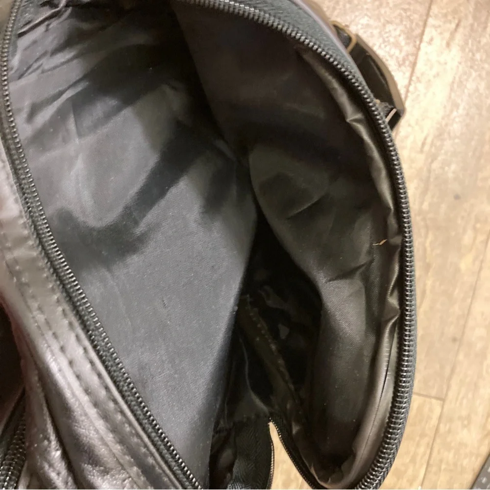 Black Leather Men's Duffel Bag - Stylish Travel Weekender